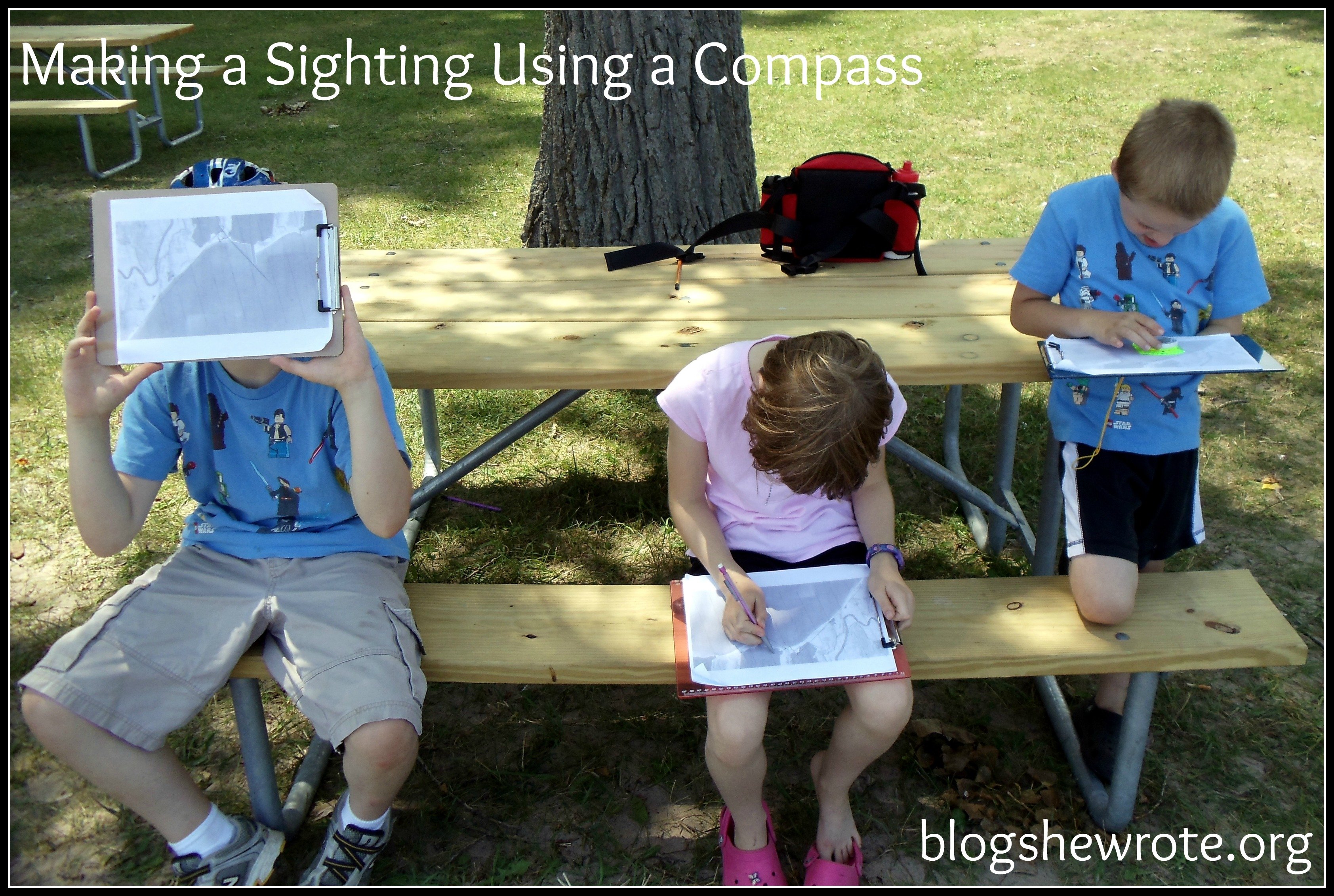 A hiker uses a compass to navigate through the woods. What area of physics  does this involve?