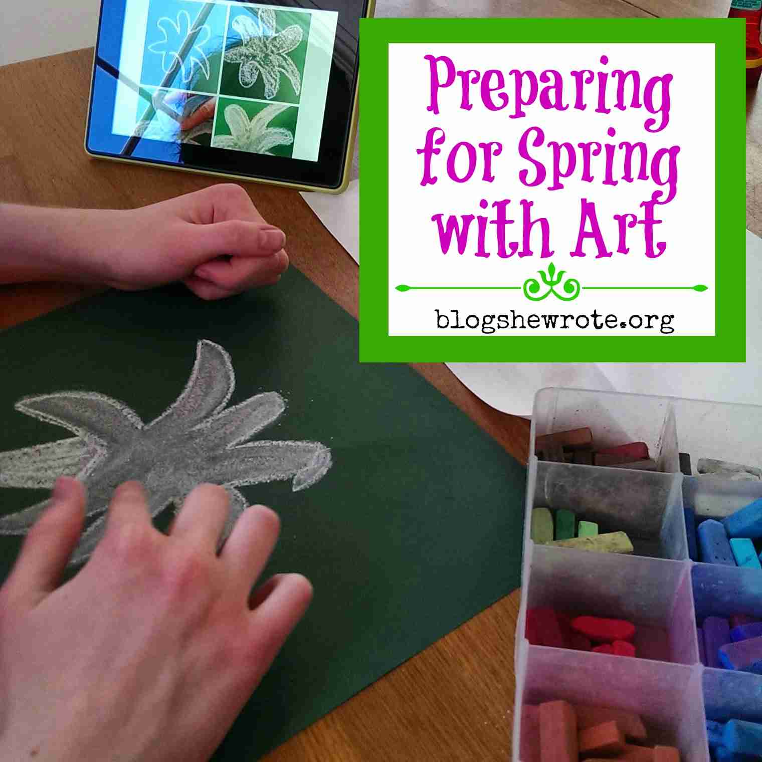 Spring Build Art Preparing for Spring with Art - Blog, She Wrote